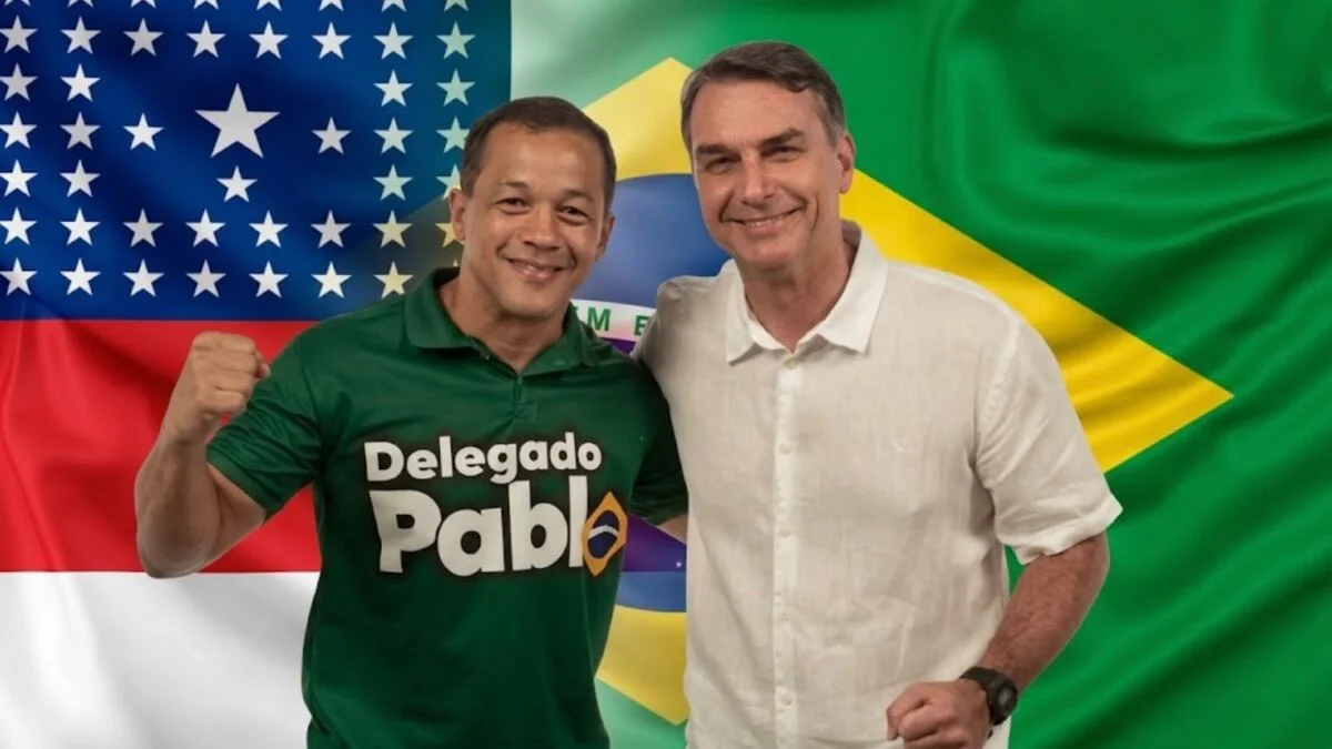 Delegado Pablo garante compromisso de Flávio Bolsonaro pela manutenção da ZFM e asfaltamento da BR-319