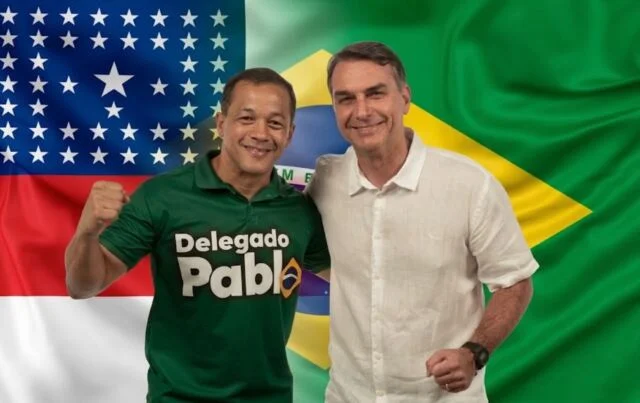 Delegado Pablo garante compromisso de Flávio Bolsonaro pela manutenção da ZFM e asfaltamento da BR-319