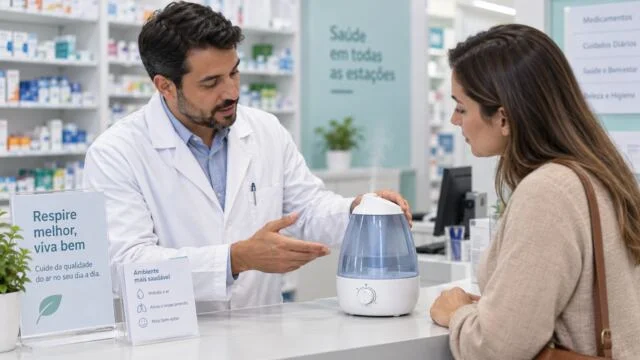 Umidificador pode amenizar efeitos do tempo seco; veja orientações