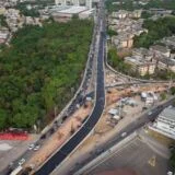 Prefeitura de Manaus conclui pavimentação da alça superior do ‘Passarão’ e mantém obra em ritmo intenso