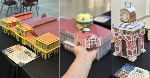 Manaus 357 anos: shopping tem exposição de monumentos em papel e oficinas de arte gratuitas