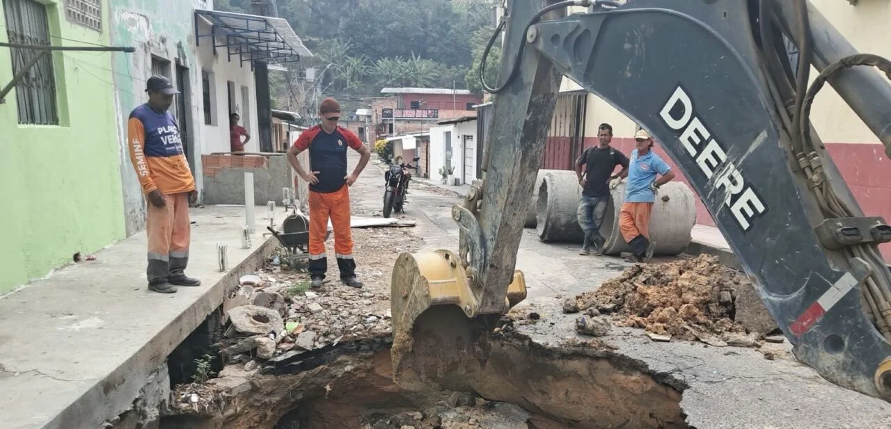 Prefeitura de Manaus recupera drenagem rompida na comunidade Campo Dourado e melhora o escoamento das águas pluviais 
