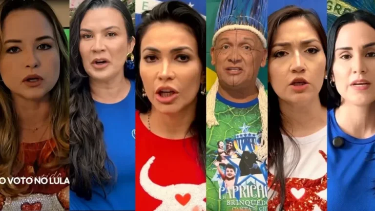Ex-integrantes de Caprichoso e Garantido declaram apoio a Flávio Bolsonaro e criticam Lula