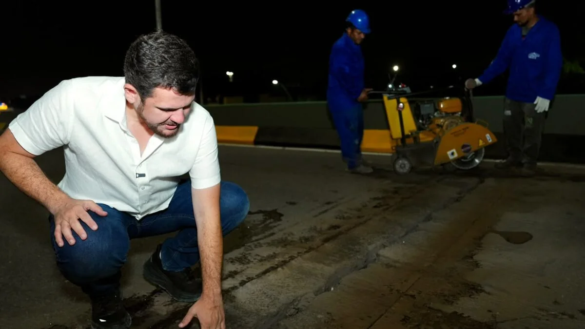 Interdição na avenida Coronel Teixeira altera trânsito e dez linhas de ônibus na Compensa
