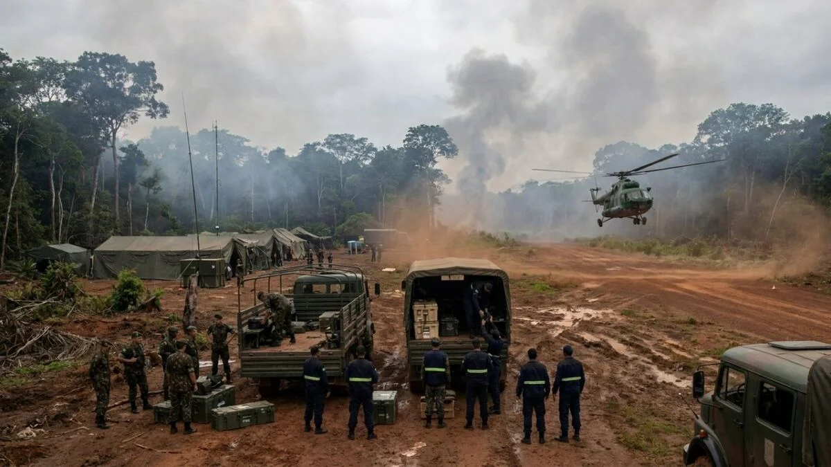Comitiva de ministros desembarca em Manaus com segundo avião KC-390 e reforço na saúde pública