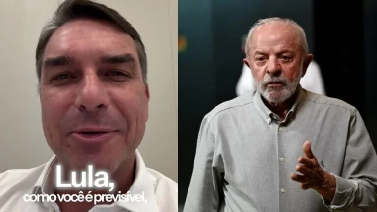 Flávio Bolsonaro encurrala Lula após confirmar presença no debate da Band